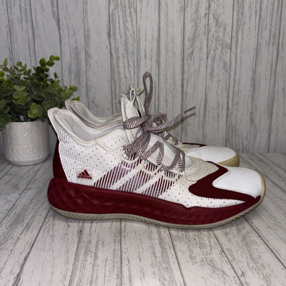 Mens Size 8 Adidas Pro Boost Low Sneakers EUC
